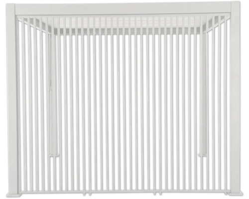 Lamellenwand vertikal Mirador Classic, Deluxe 111 93 x 235 cm grau
