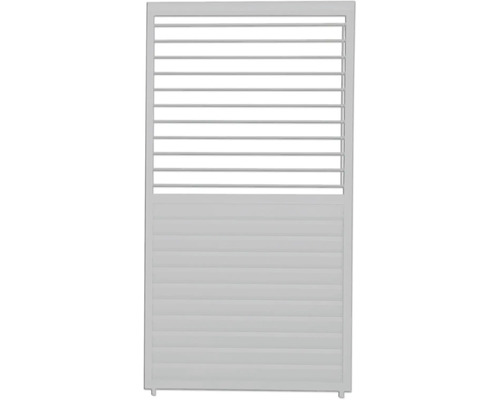 Lamellenwand verstellbar Mirador Classic, Deluxe 111 123 x 235 cm grau