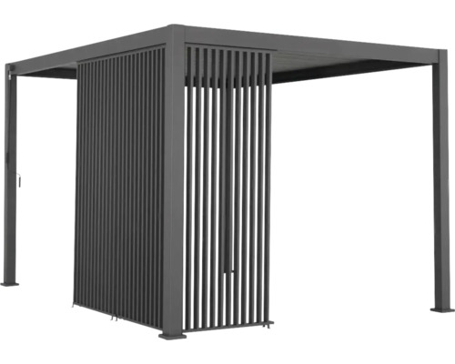 Lamellenwand vertikal Mirador Classic, Deluxe 111 93 x 235 cm anthrazit