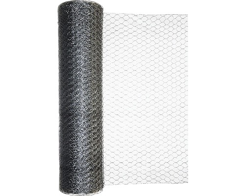 Drahtgeflecht sechseck 25 mm 50 cm, silber verzinkt