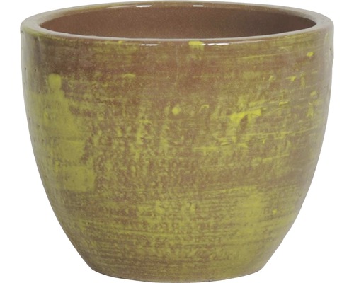 Pflanztopf Lafiora Natur Keramik Ø 22 H 18 cm grün