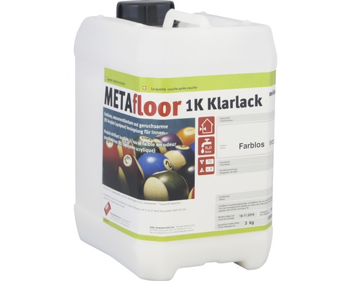 KABE 1K Klarlack METAfloor farblos 3 kg