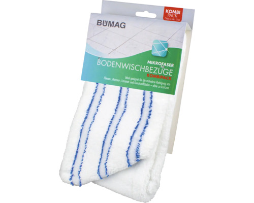 Bümag Mikrofaser Bodenwischbezüge 2er Pack