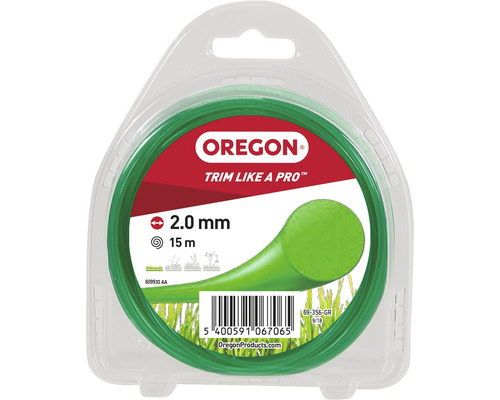Trimmerfaden OREGON 69-356-GR 2,0mm, 15m, grün