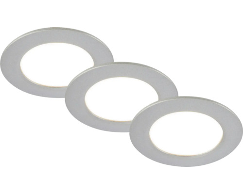 Einbauleuchte Vand CTS 3 x LED 4 W chrom