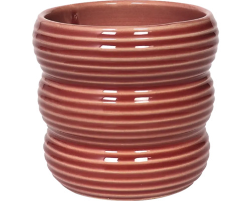 Blumentopf Liam Keramik Ø 7 cm H 7 cm rot