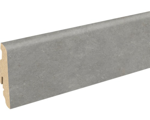 SKANDOR Sockelleiste Stein grau FOFA697 FU60L 2400 x 58 x 19 mm