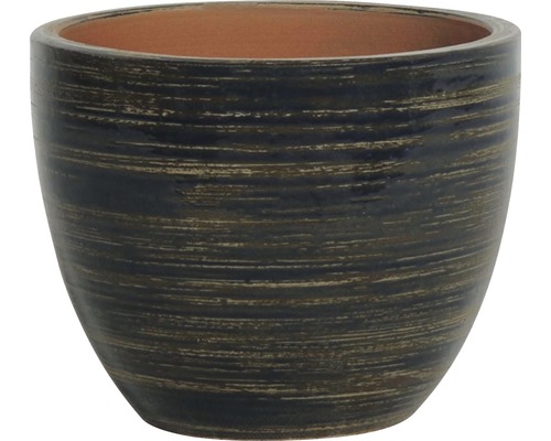 Pflanztopf Lafiora Natur Keramik Ø 22 H 18 cm blau