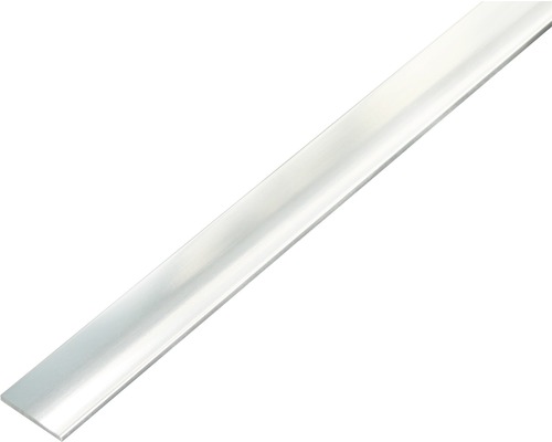 ALBERTS Flachstange Alu chromdesign selbstklebend 25 x 2 mm 1 m