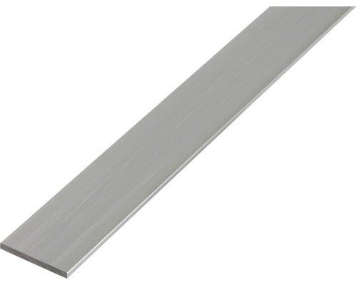 BA-Profil flach Alu weiss 20x2 mm, 2,6 m