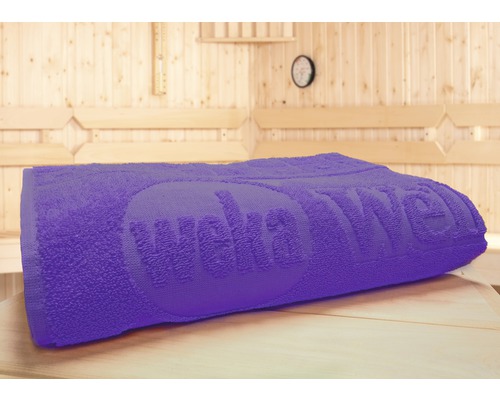 Sauna Spezialhandtuch Weka70x180 cm viola