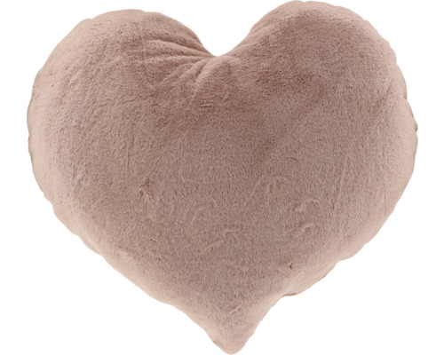Dekokissen Herz pink 60x10 cm
