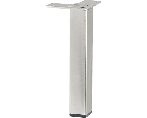 Möbelfuss Tarrox eckenbündig 150 x 24 x 24 mm Edelstahl