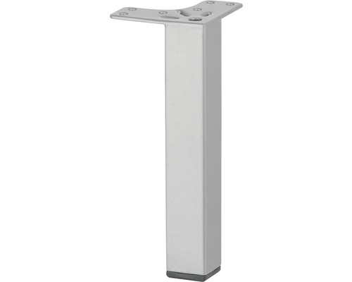 Möbelfuss Tarrox eckenbündig 150 x 24 x 24 mm silber