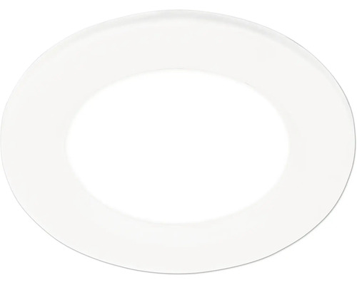 Einbauleuchte starr 1 x LED 12 W Ø 9 cm weiss