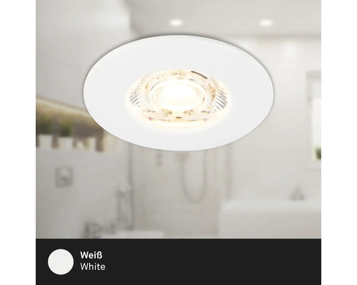 Einbauleuchte mini 1 x LED 3,6 W weiss