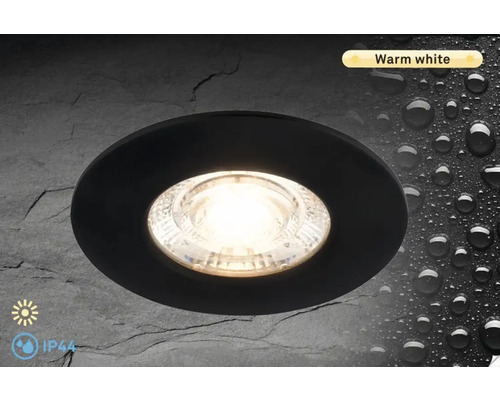 Einbauleuchte mini 1 x LED 3,6 W schwarz