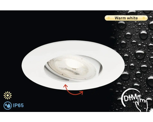 Einbauleuchte dimmbar 1 x LED 4,9 W weiss