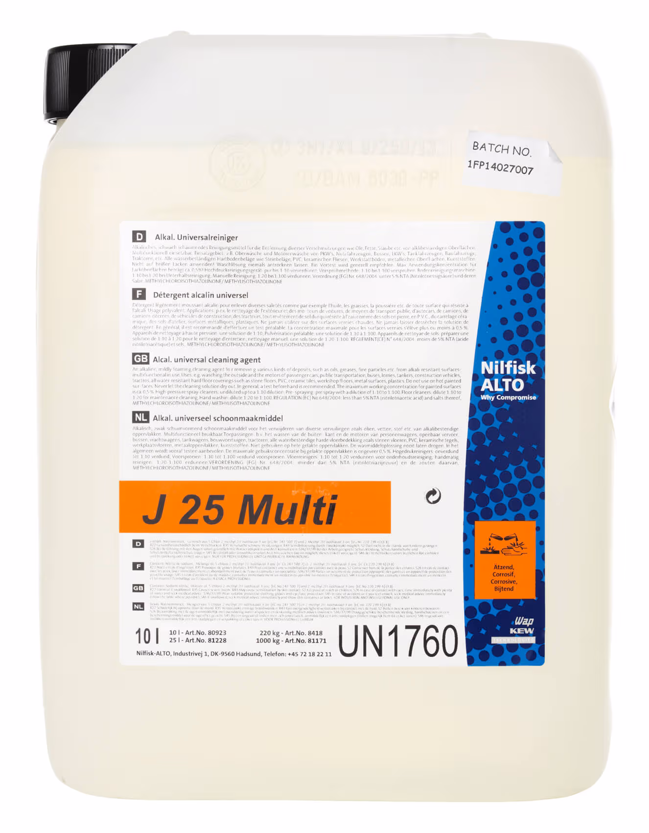 Nilfisk J 25 MULTI SV1 10 L
