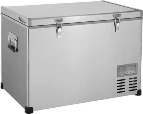 Kibernetik KGB80 Kompressor Kühl- und Gefrierbox 80 Liter BxHxT 86x51.5x50 cm silber 12/24V