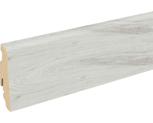SKANDOR Sockelleiste Eiche antikgrau FOEI15K FU60L 2400 x 58 x 19 mm
