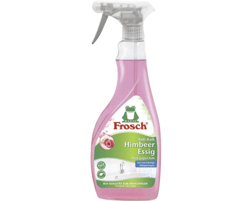 Himbeer-Essig Anti-Kalk Frosch Sprühflasche 0,5 L