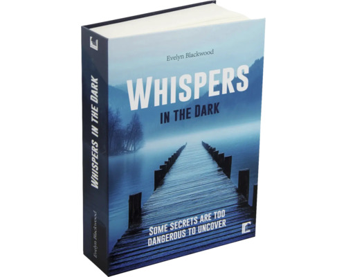 Buchtresor Whisper 22 x 15 x 4,5 cm blau