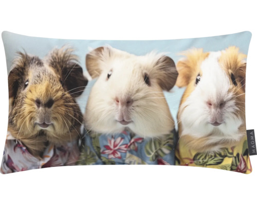 Dekokissen Meerschweinchen bunt 30x50 cm