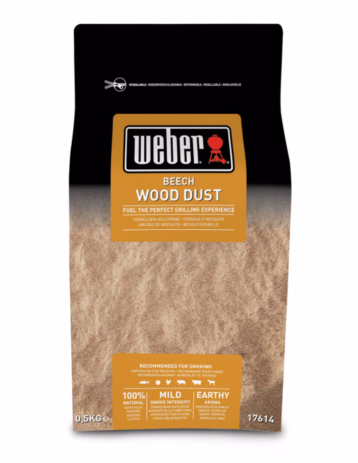 Weber Räuchermehl Buche für Kalträuchereinheit