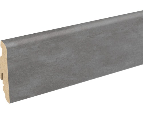 SKANDOR Sockelleiste Pierre anthrazit FOFA714 FU060L 2400 x 58 x 19 mm