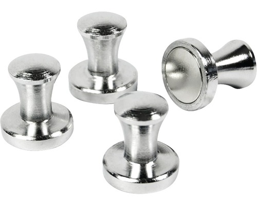 Dekomagnete extrastark Mini-Max 14x15 mm 4er-Set