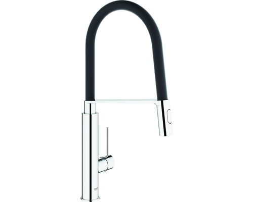 GROHE Küchenarmatur mit Handbrause CONCETTO chrom 31491000