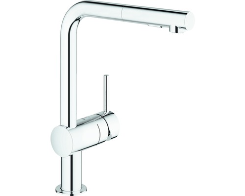 GROHE Küchenarmatur mit Handbrause MINTA chrom 30274000