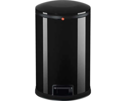Treteimer Hailo Pure M 12 Liter schwarz