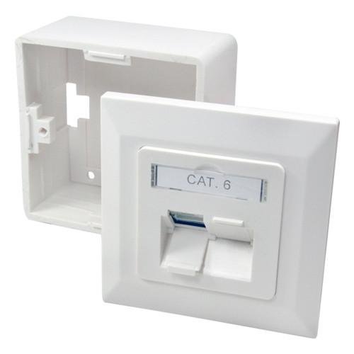 Netzwerkdose 2xRJ45 CAT6