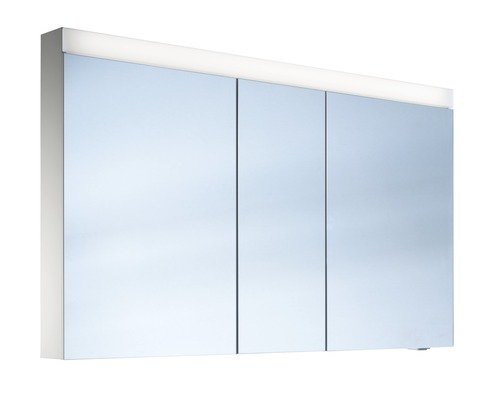 Schneider LED-Spiegelschrank PATA Line LED BxHxT 130 x 70 x 12 cm weiss