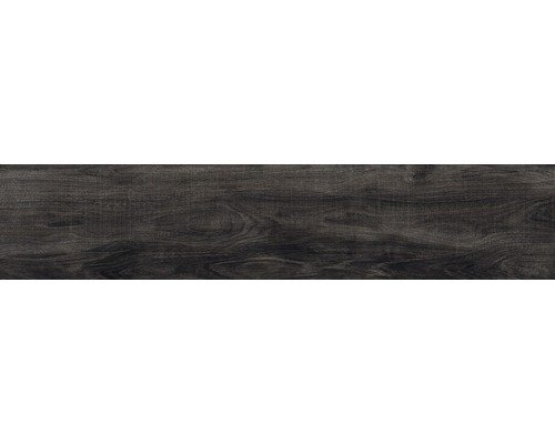 Wand- und Bodenfliese Tradizione nero 7.5x45 cm