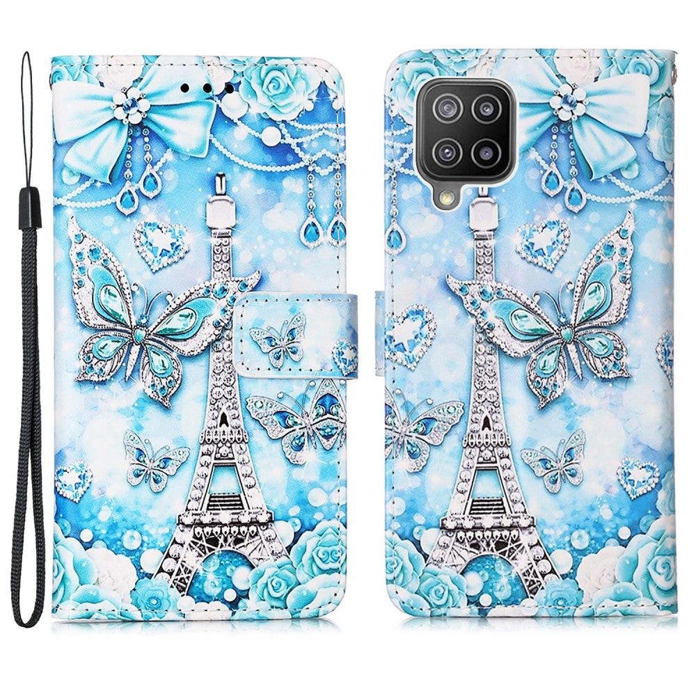 Galaxy A22 4G - Leder Hülle Motiv