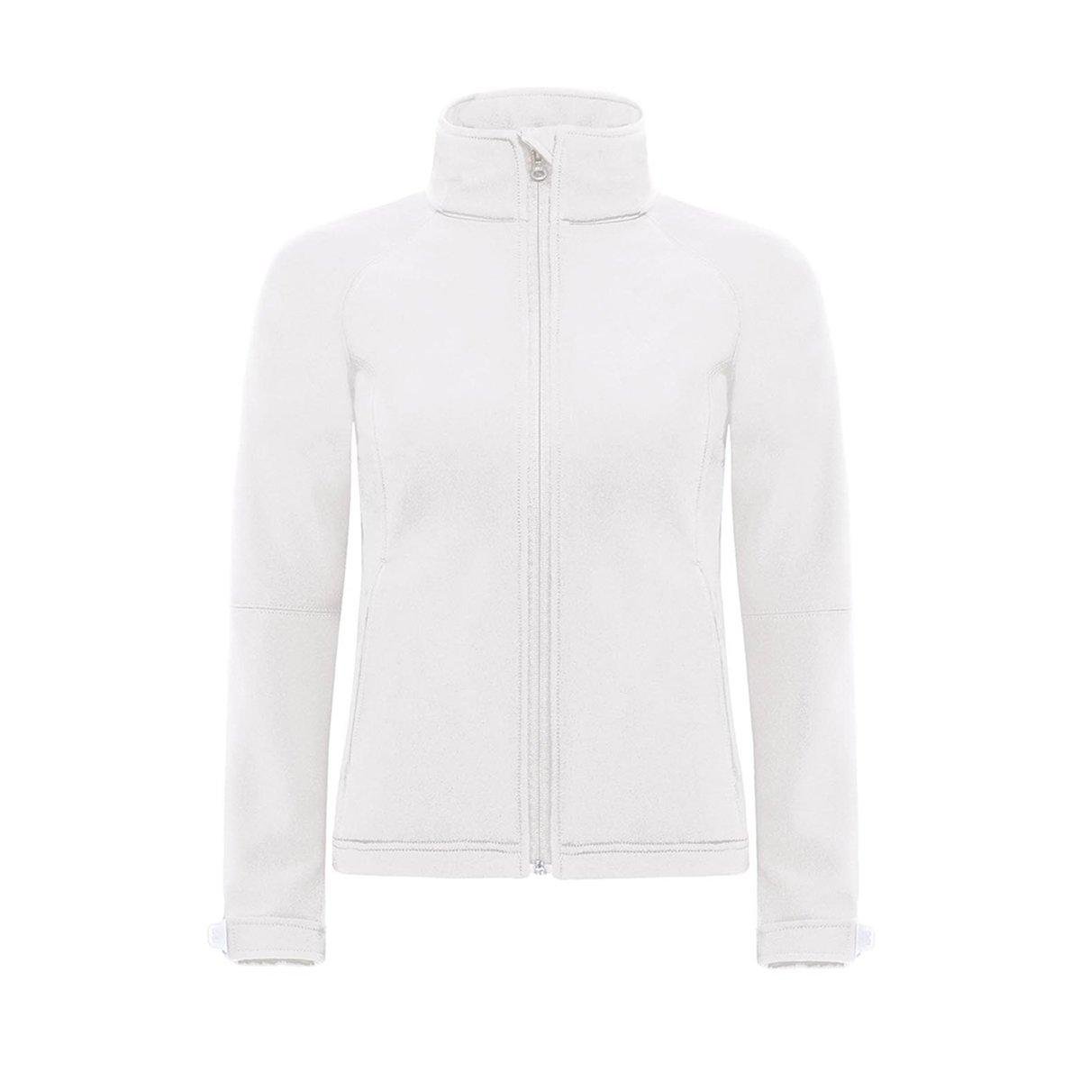 B&C SoftshellJacke mit Kapuze, winddicht, wasserfest, atmungsaktiv