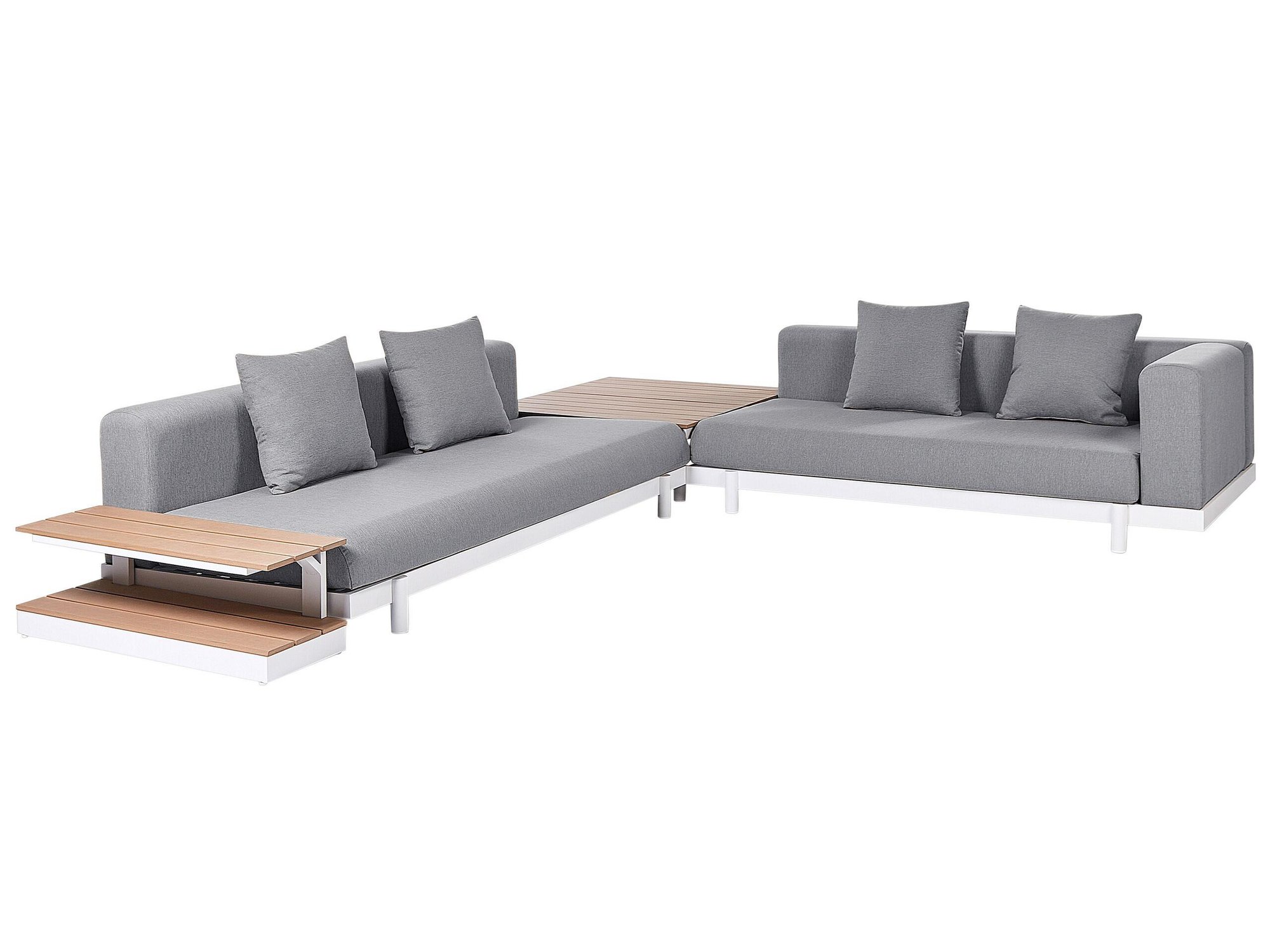 Lounge Set mit Tisch aus Stoff MISSANELLO