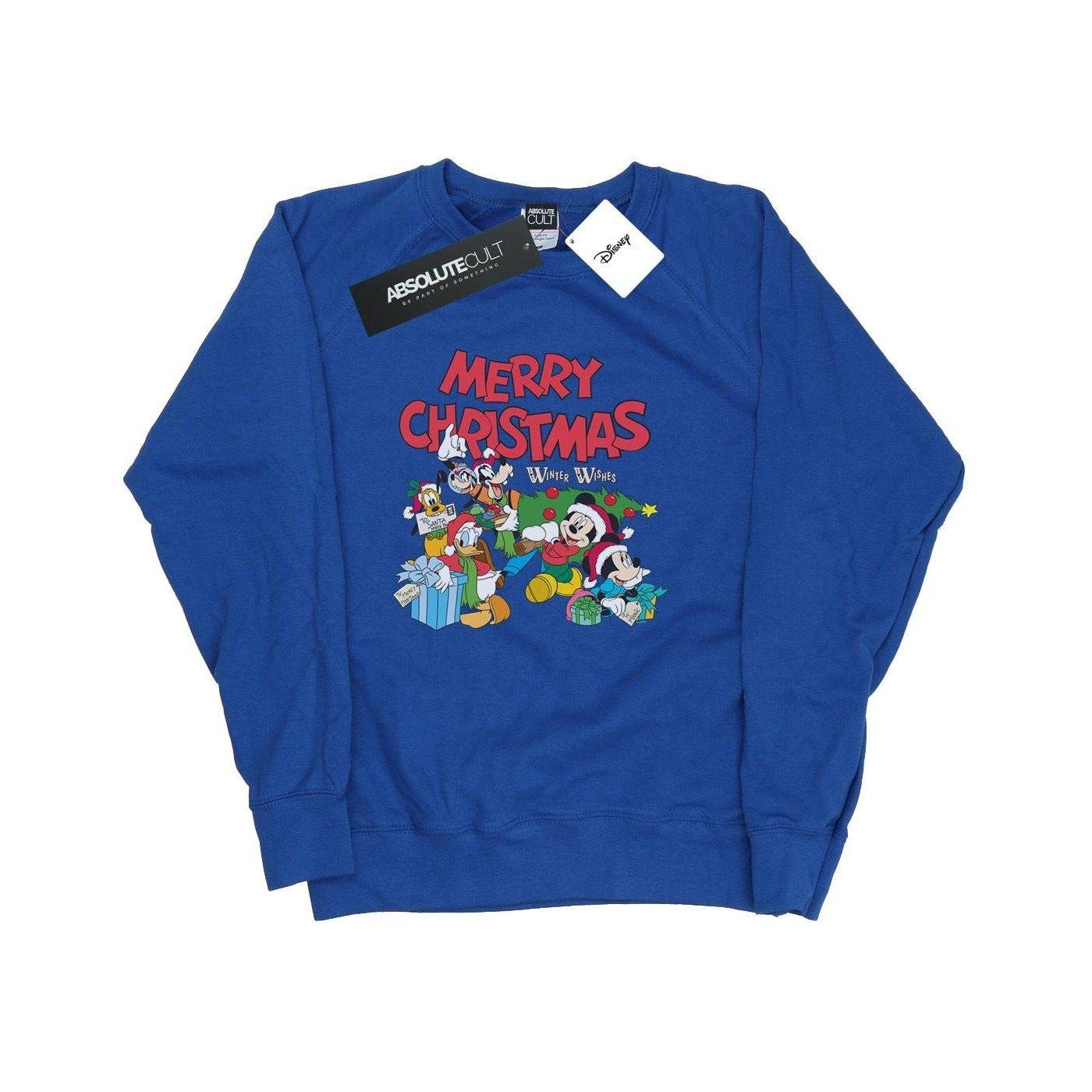 Mickey Mouse And FriendsWinter Wishes Sweatshirt