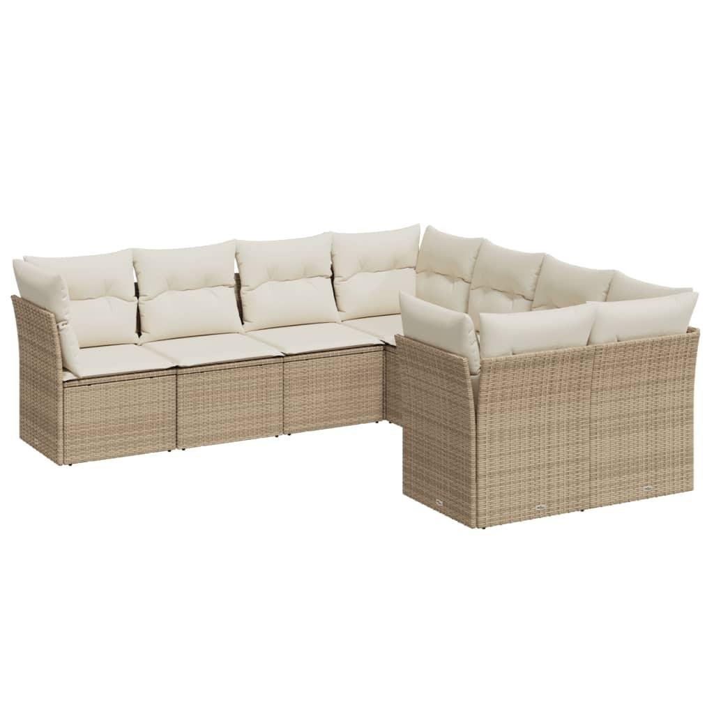 Garten sofagarnitur poly-rattan