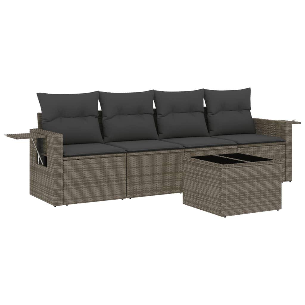 Garten sofagarnitur poly-rattan