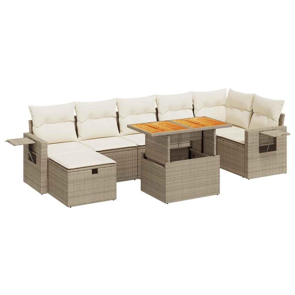 Garten sofagarnitur poly-rattan