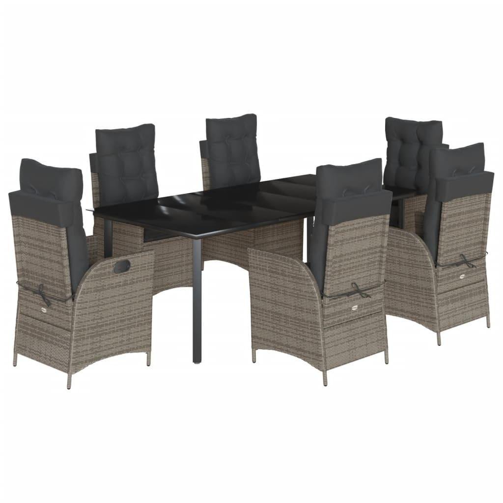 Garten essgruppe poly-rattan