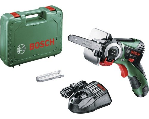 Bosch Akku-Säbelsäge EasyCut 12 inklusive NanoBlade Wood Basic 65 und Akku 2,0 Ah und Ladegerät