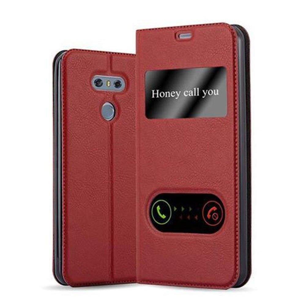 Hülle für LG G6 Magnetverschluss, 2 Sichtfenstern