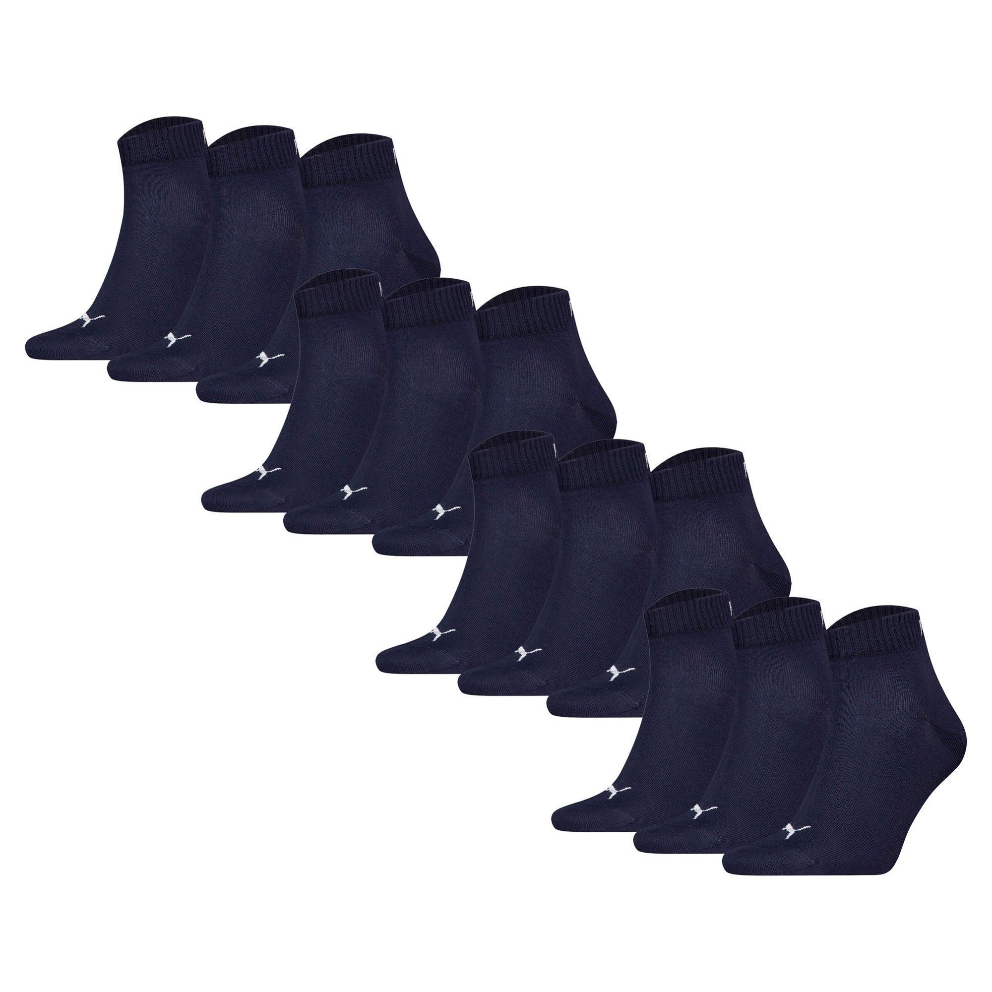 Socken 12er Pack Stretch-Quarter Plain 12P