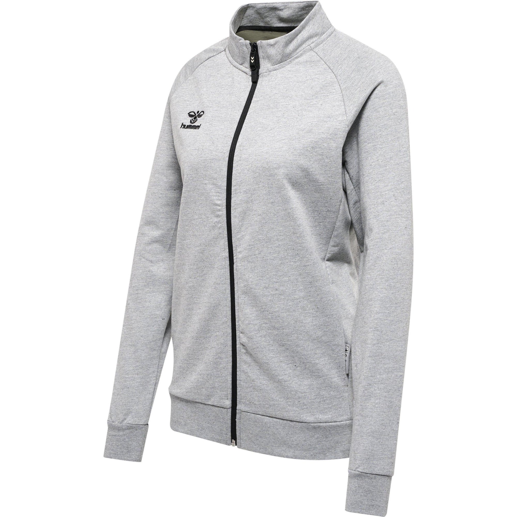 trainingsjacke aus baumwolle damen move grid