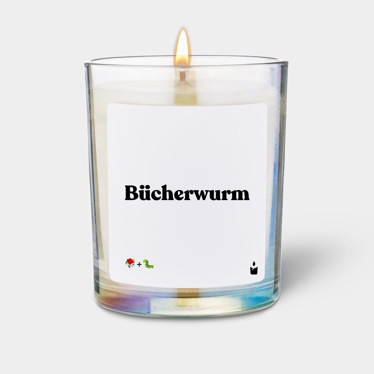 Duftkerze Flowery Bücherwurm